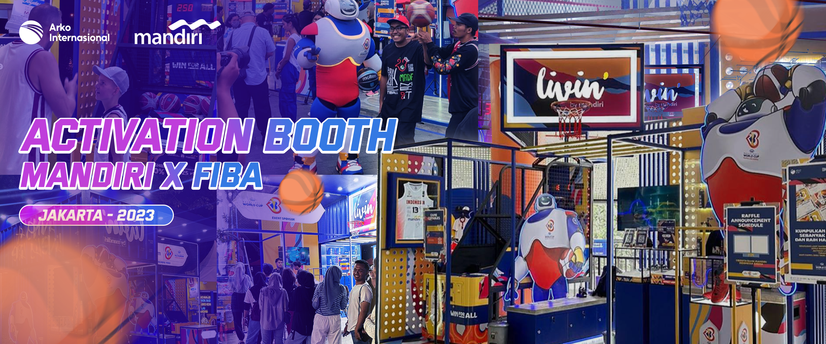 AKTIVASI MANDIRI X FIBA - BANK MANDIRI JAKARTA 2023